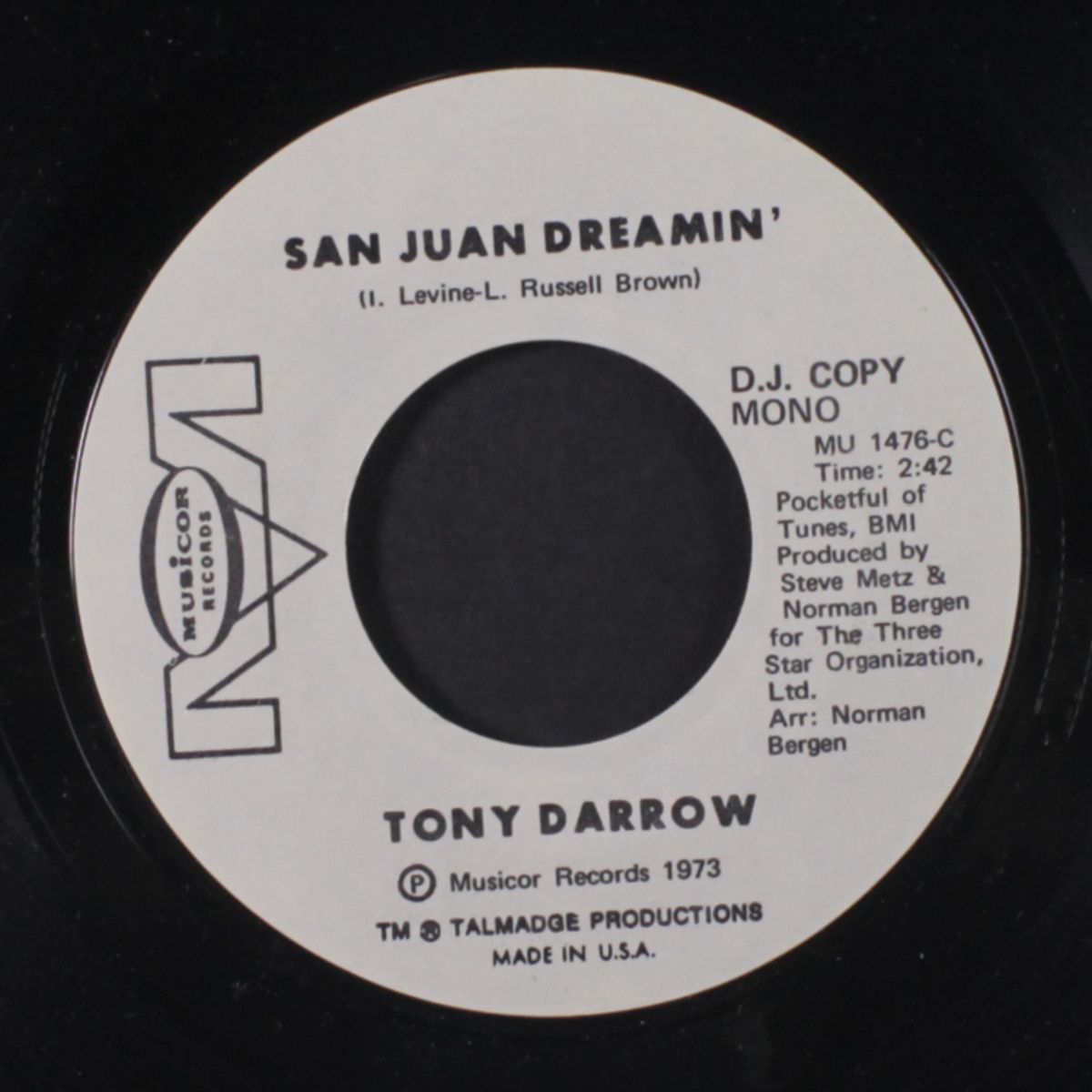 san juan dreamin' / mono by TONY DARROW