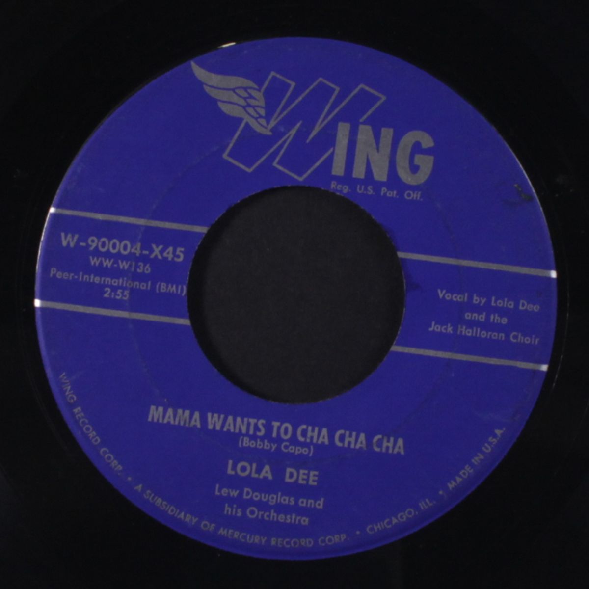 mama wants to cha-cha-cha / i love you stop by LOLA DEE