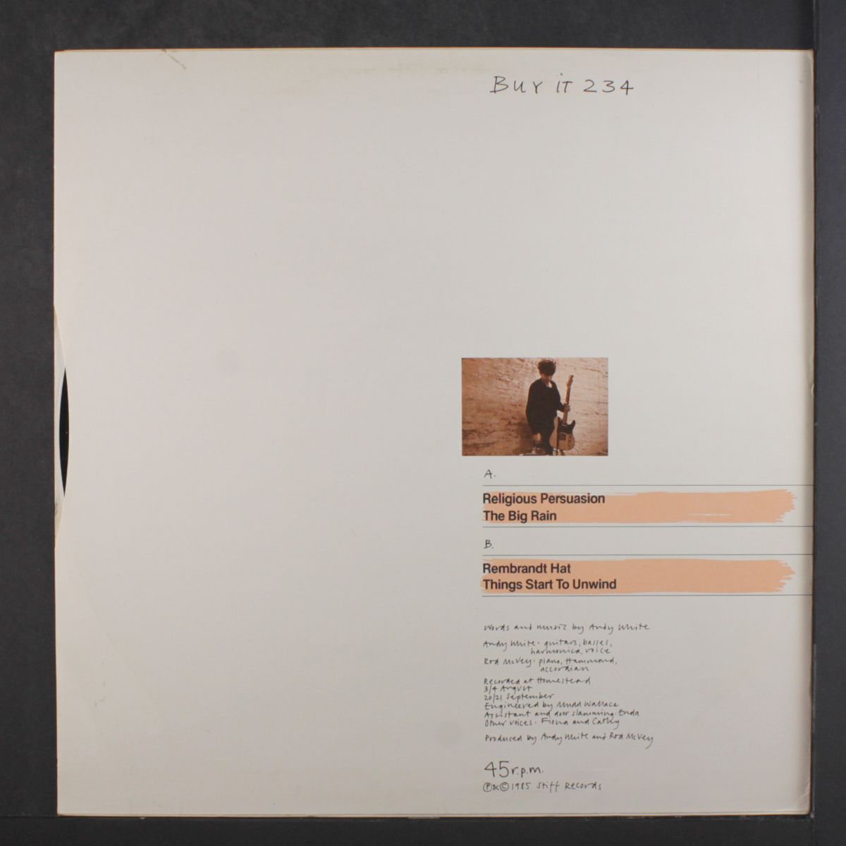 religious persuasion e.p. by ANDY WHITE