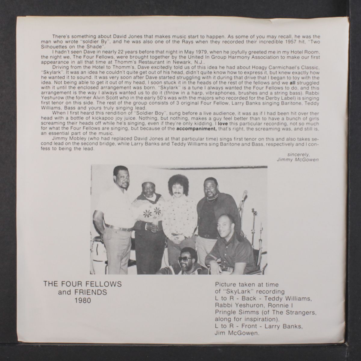 soldier boy / skylark by FOUR FELLOWS