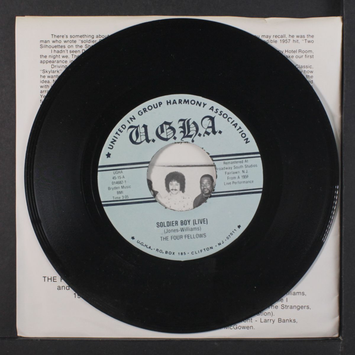 soldier boy / skylark by FOUR FELLOWS