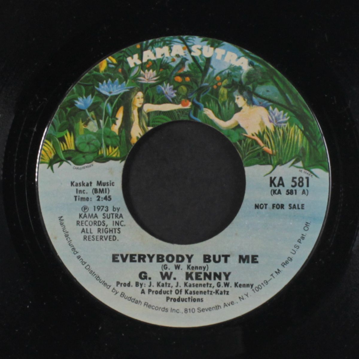 everybody but me / same by G.W. KENNY