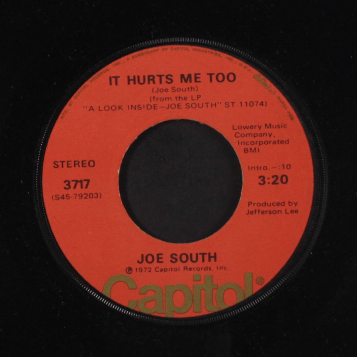 riverdog / it hurts me too by JOE SOUTH