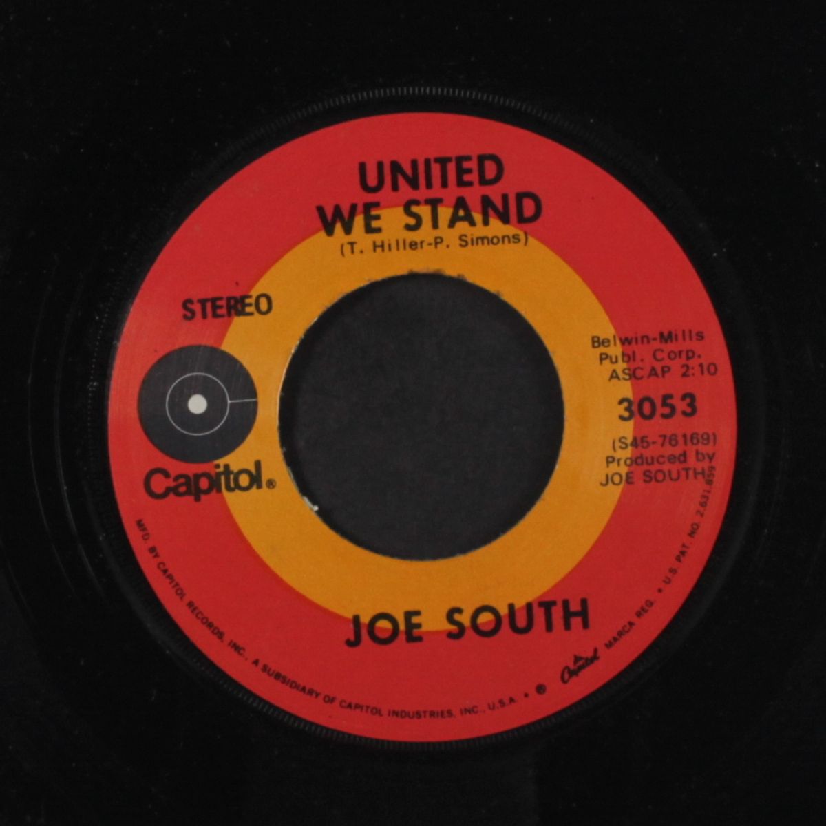 united we stand / so the seeds are growing by JOE SOUTH