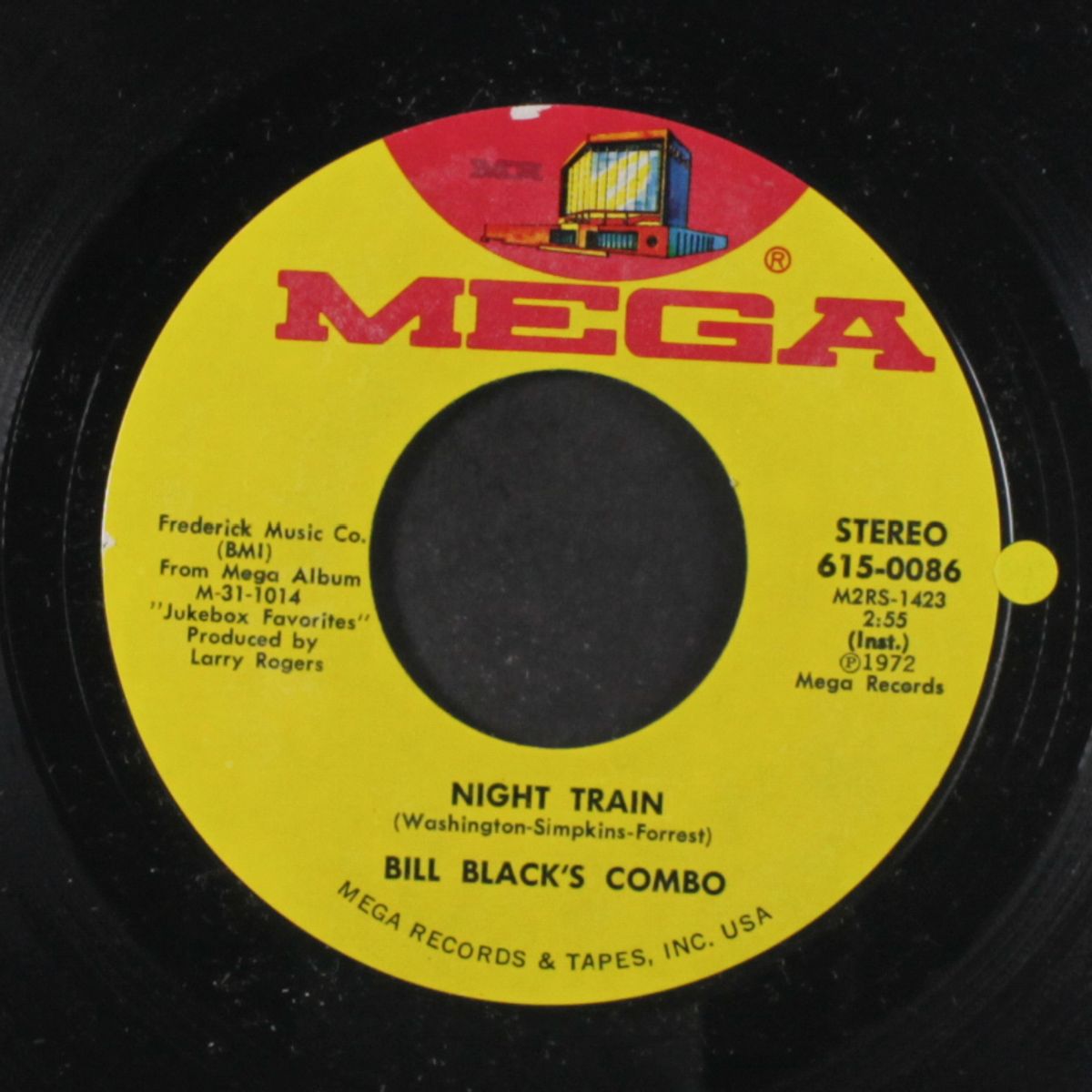 night train / bluff city cookin' by BILL BLACK