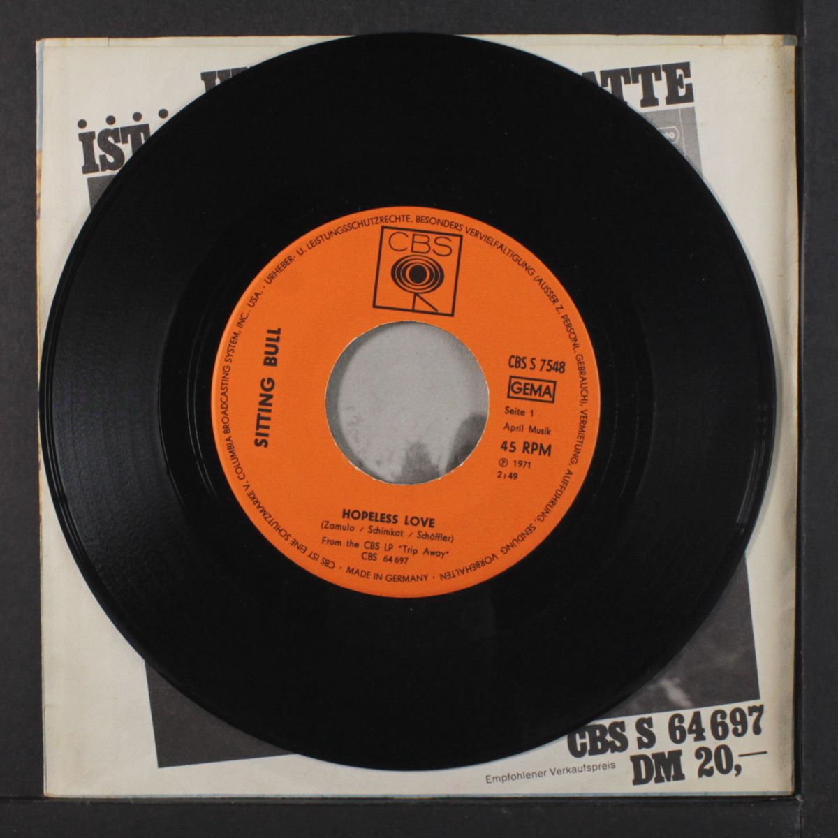 hopeless love / indian fate by SITTING BULL