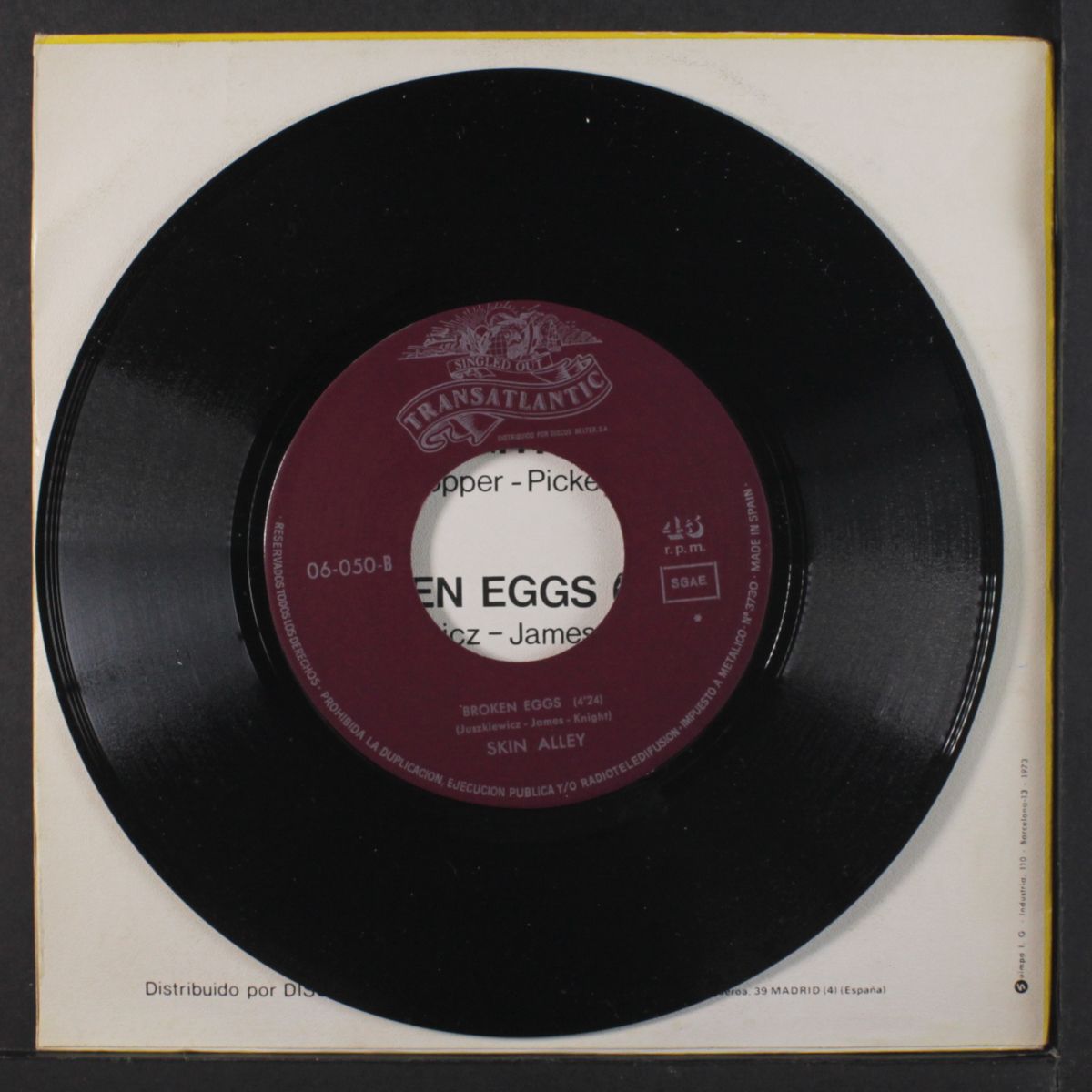 in the midnight hour / broken eggs by SKIN ALLEY