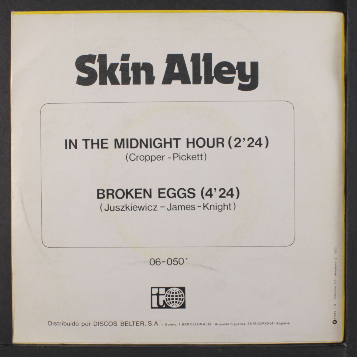 in the midnight hour / broken eggs by SKIN ALLEY