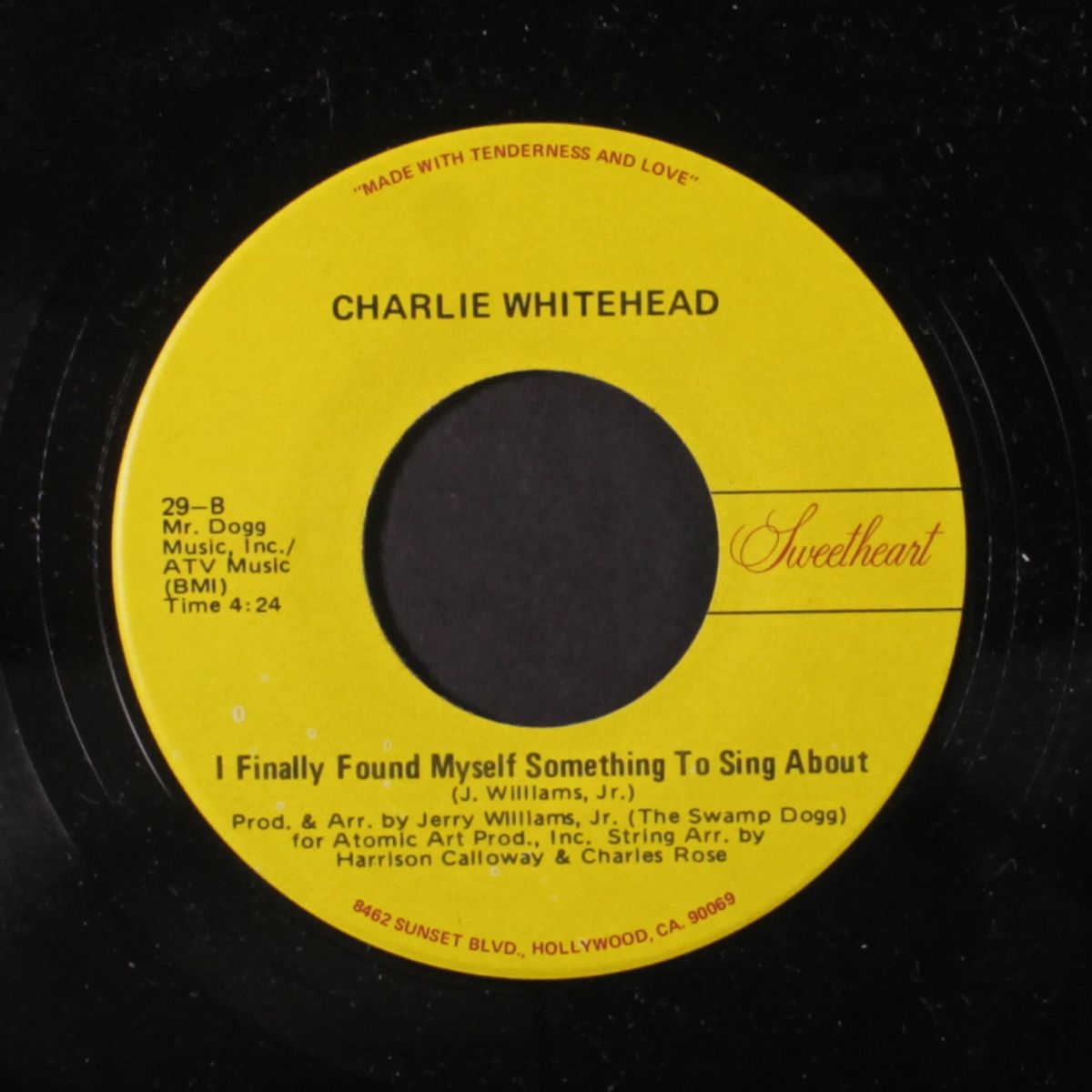 people tell me i'm losing my baby by CHARLIE WHITEHEAD