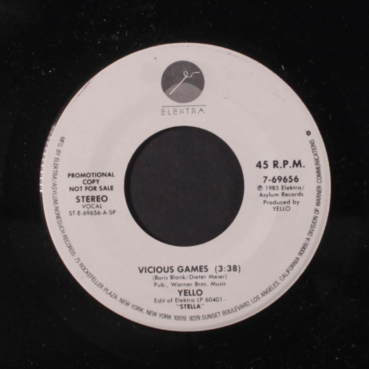 vicious games / same by YELLO