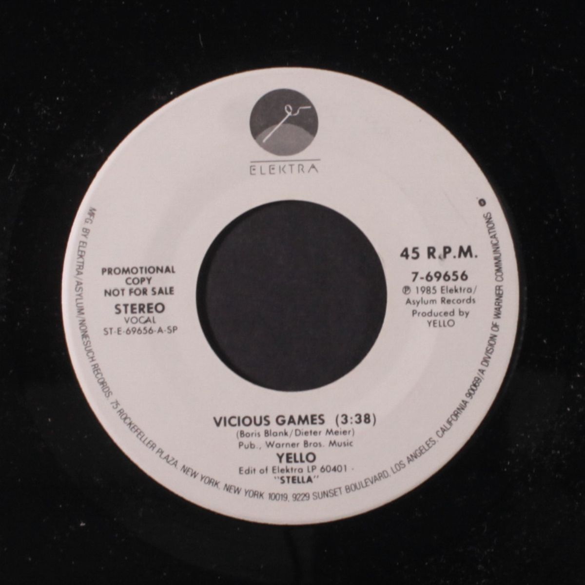 vicious games / same by YELLO
