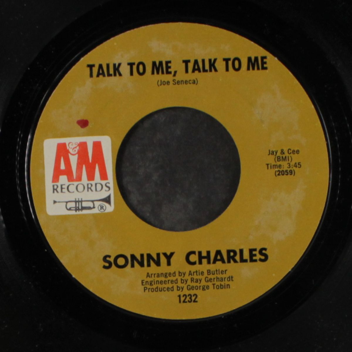 talk to me, talk to me / bless you by SONNY CHARLES