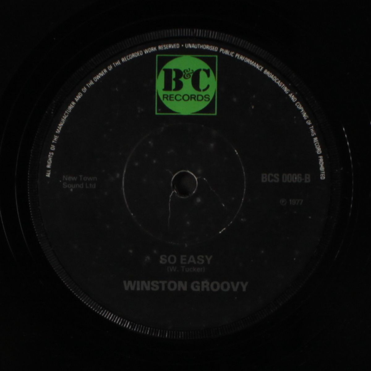 i'm going back / so easy by WINSTON GROOVY
