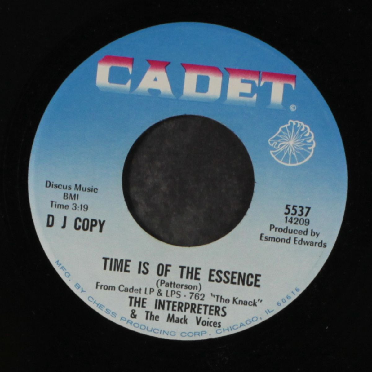 the knack / time is of the essence by INTERPRETERS