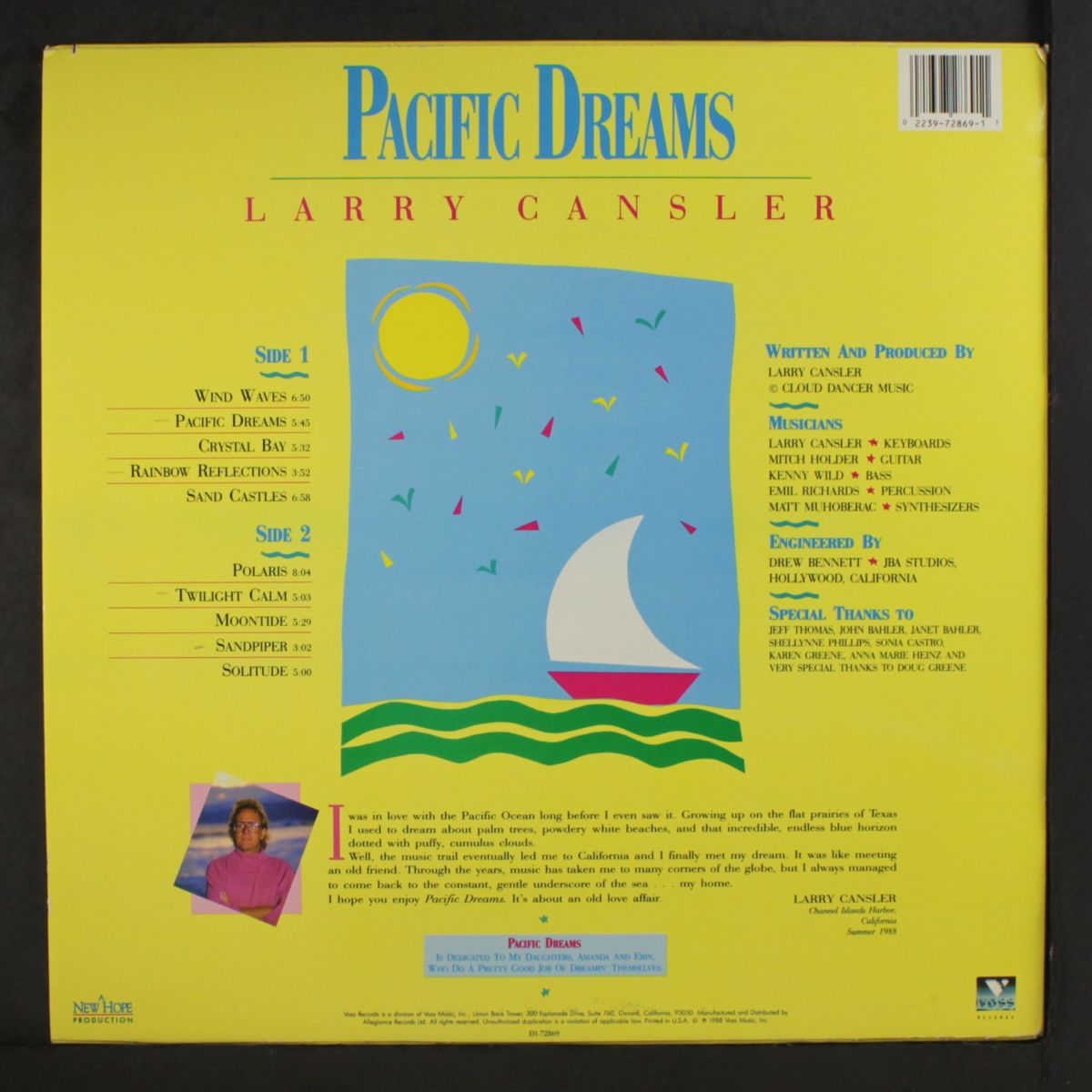 pacific dreams by LARRY CANSLER