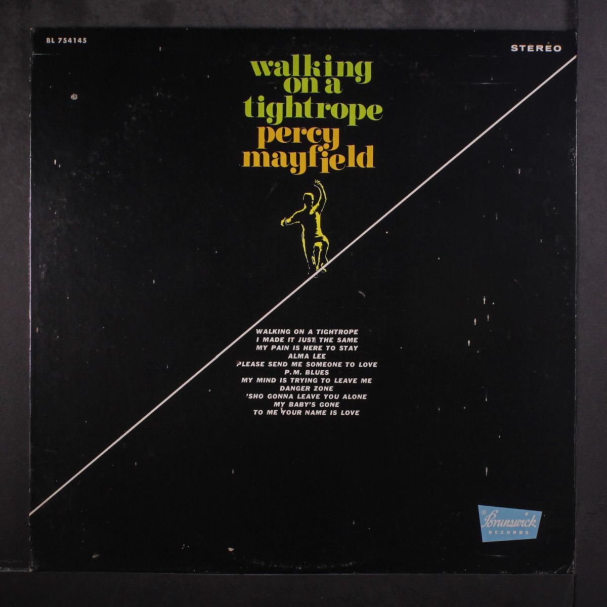walking on a tightrope by PERCY MAYFIELD