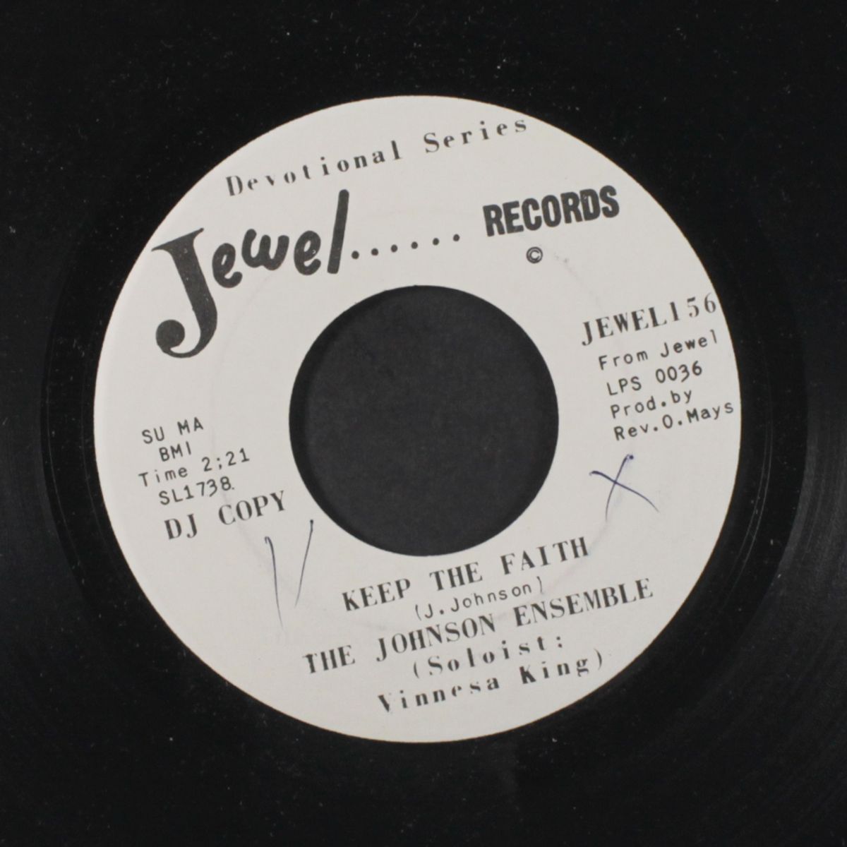 oh yes he will / keep the faith by JOHNSON ENSEMBLE