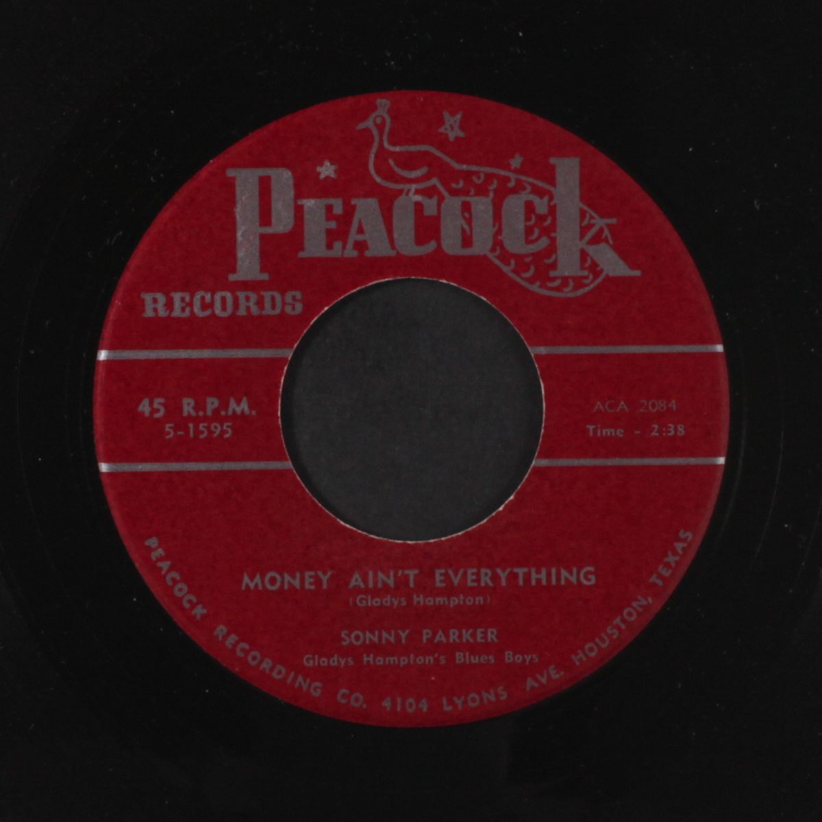 worried life blues / money ain't everything by SONNY PARKER