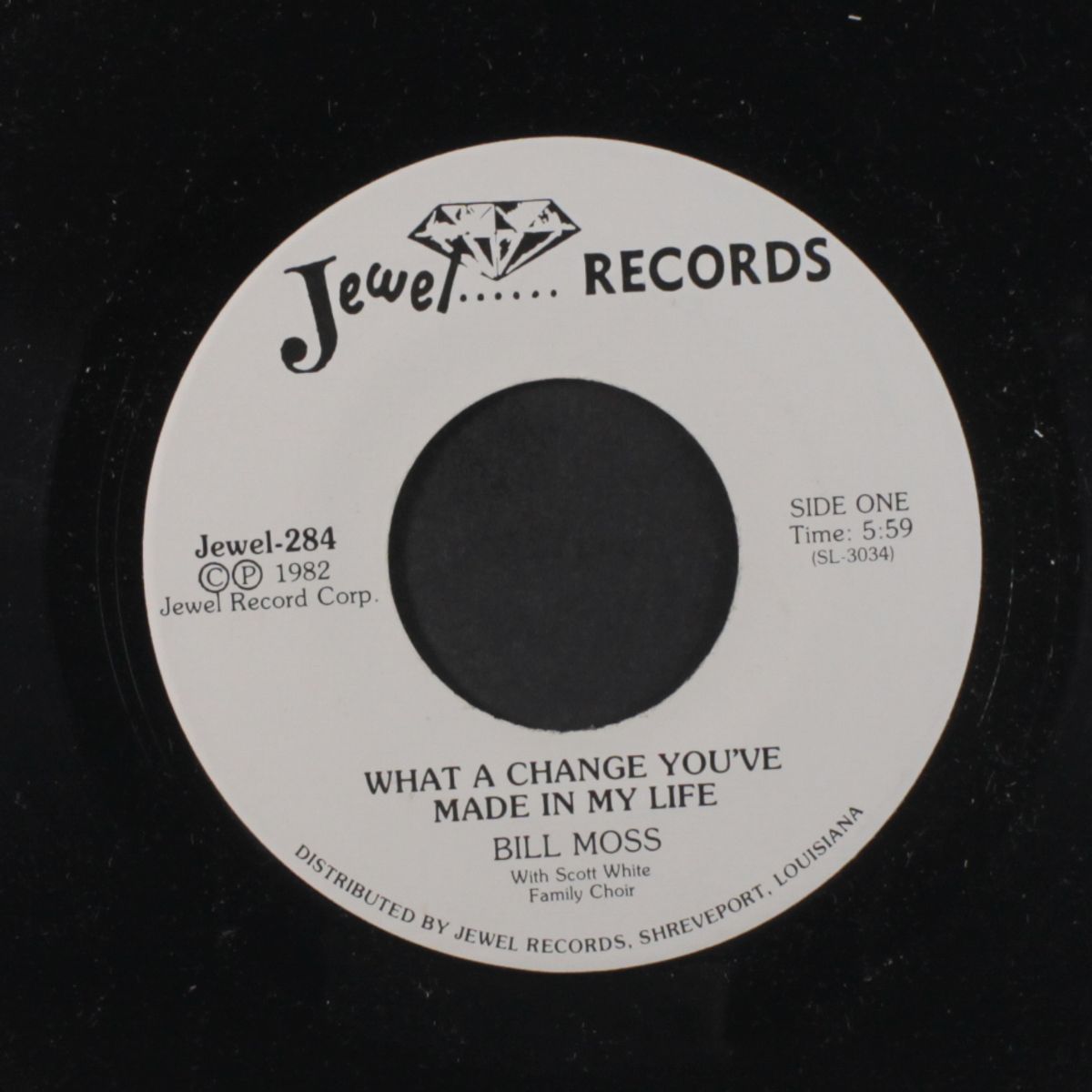 what a change you've made in my life by BILL MOSS