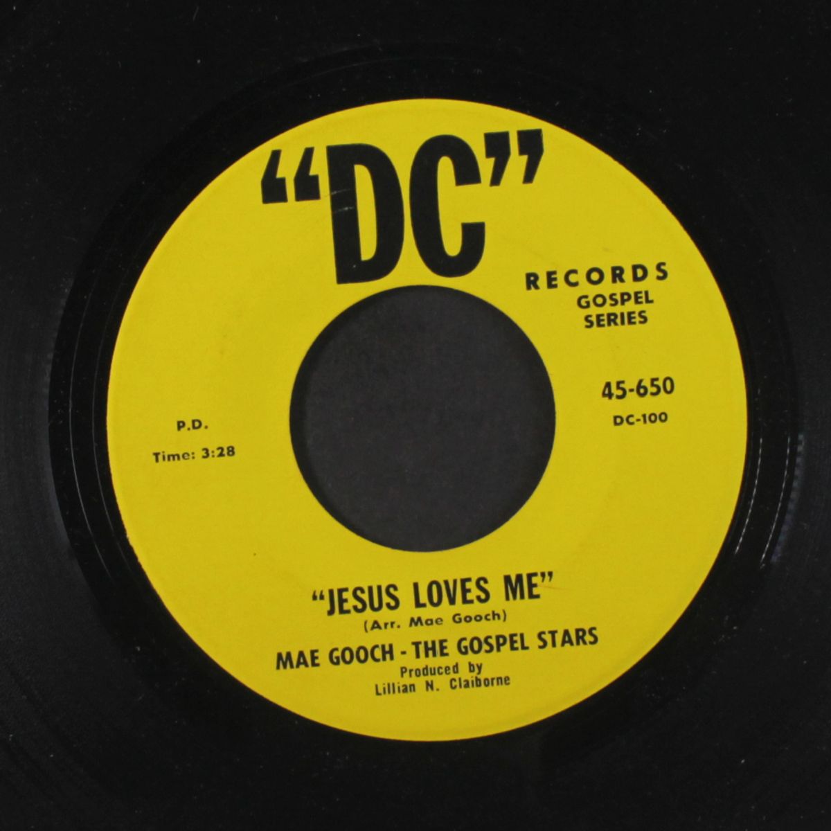 you don't know how glad i am / jesus loves me by MAE GOOCH & GOSPEL STARS