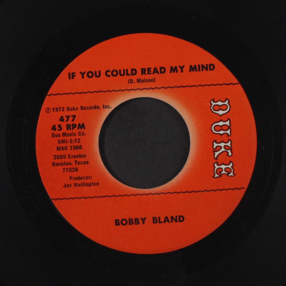i'm so tired / you could read my mind by BOBBY BLAND