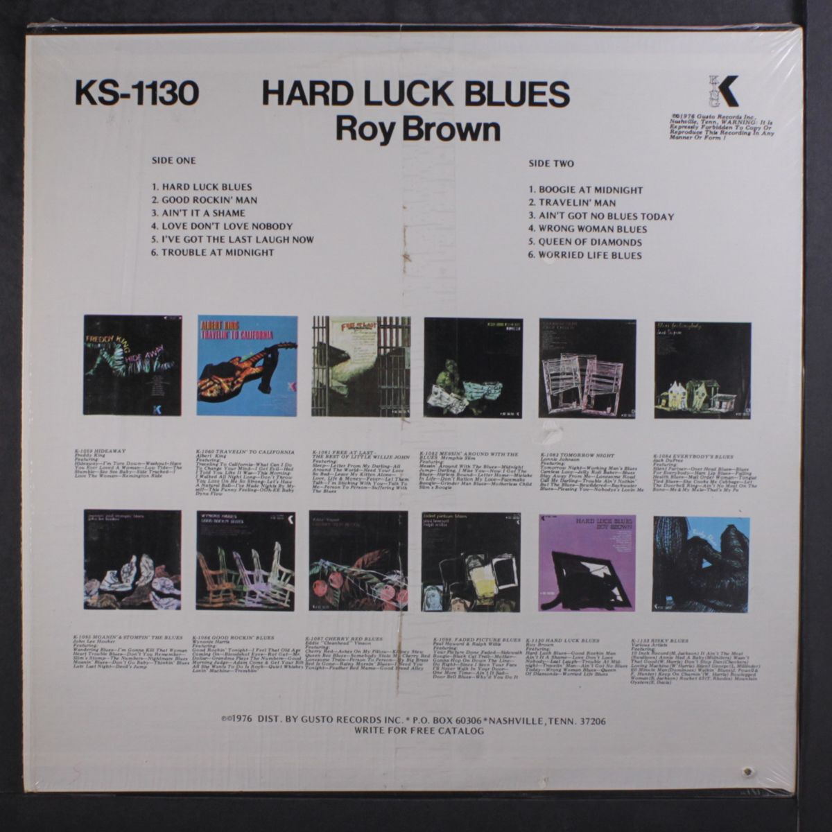 hard luck blues by ROY BROWN