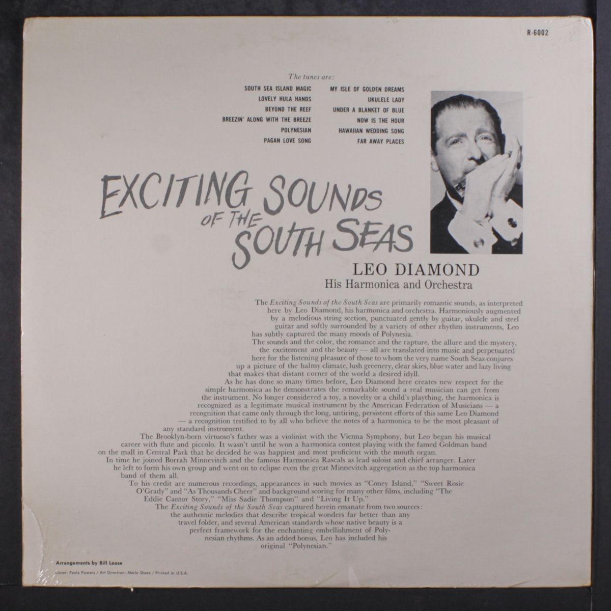 exciting sounds of the south seas by LEO DIAMOND