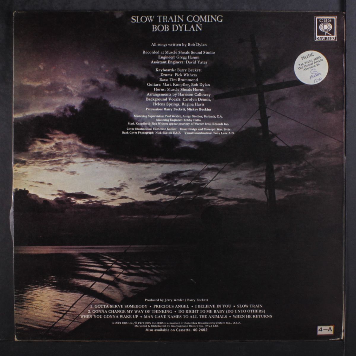 slow train coming by BOB DYLAN