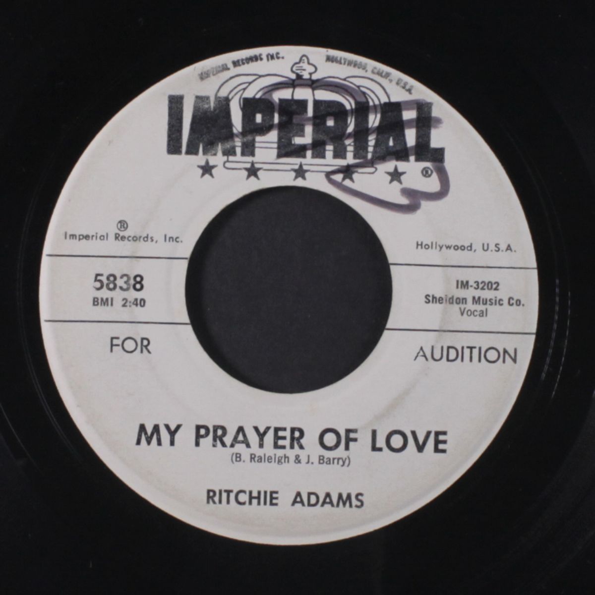 pakistan / my prayer of love by RITCHIE ADAMS