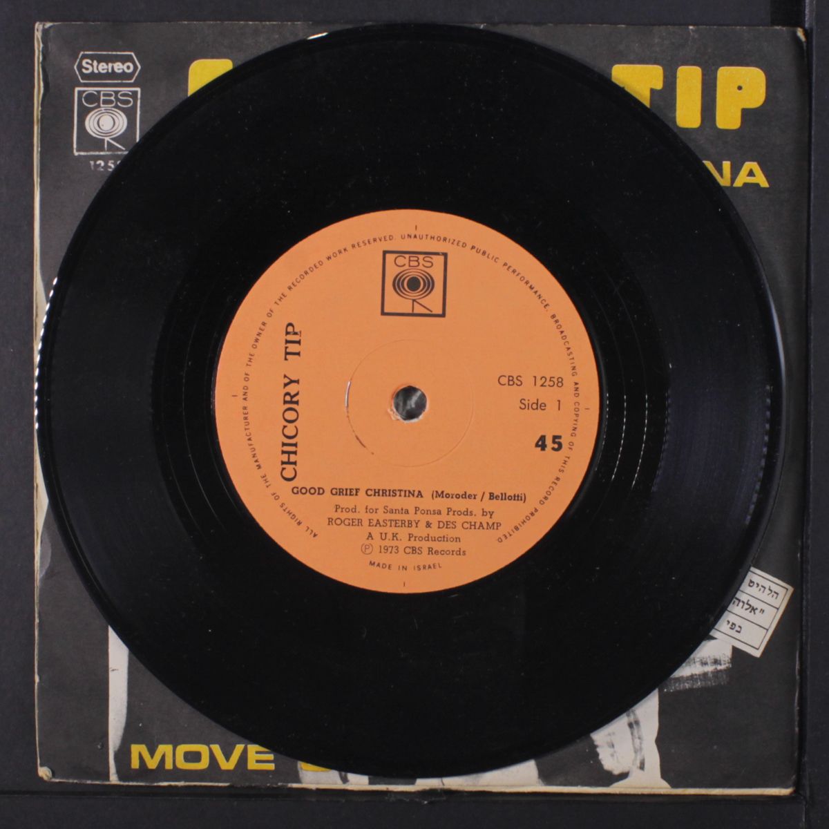 good grief christina / move on by CHICORY TIP
