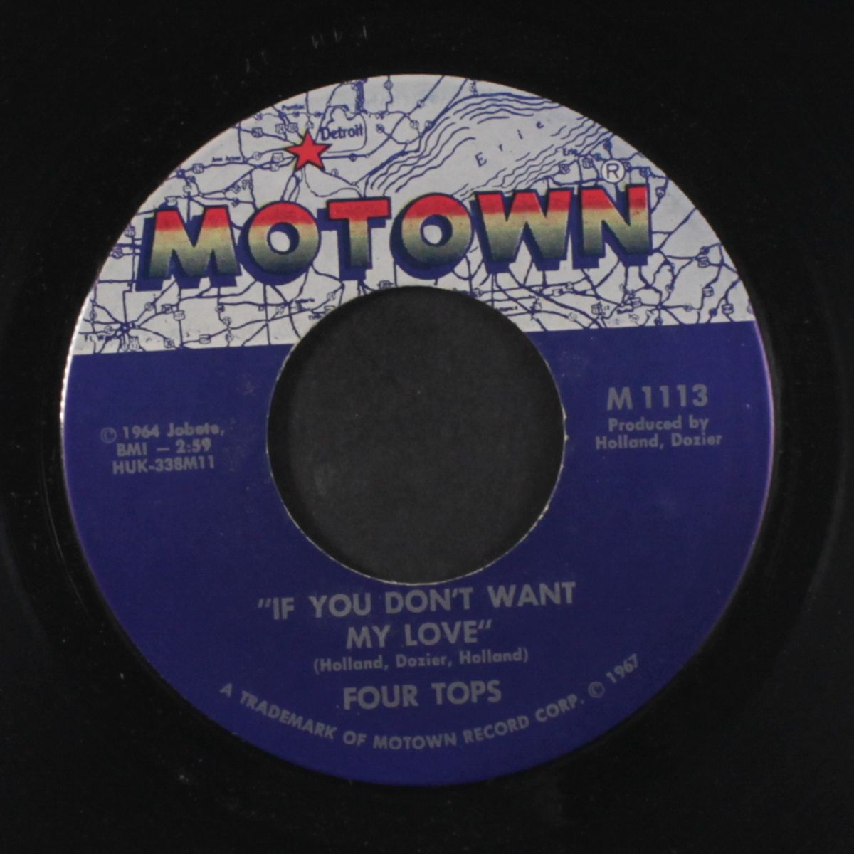 you keep running away / if you don't want my love by FOUR TOPS