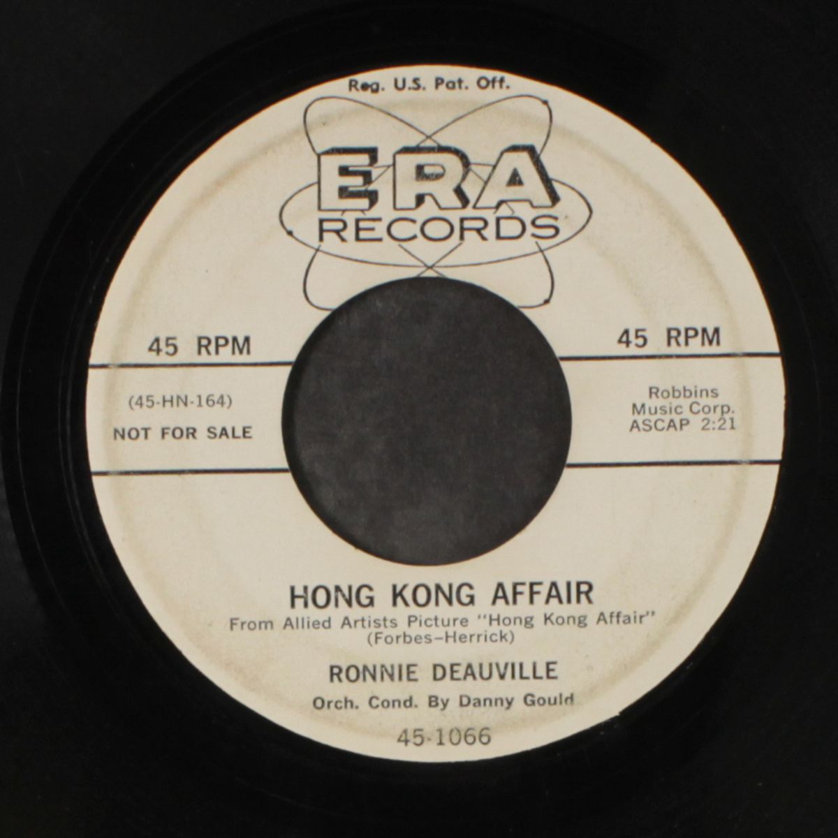 hong kong affair / crazy, wonderful by RONNIE DEAUVILLE
