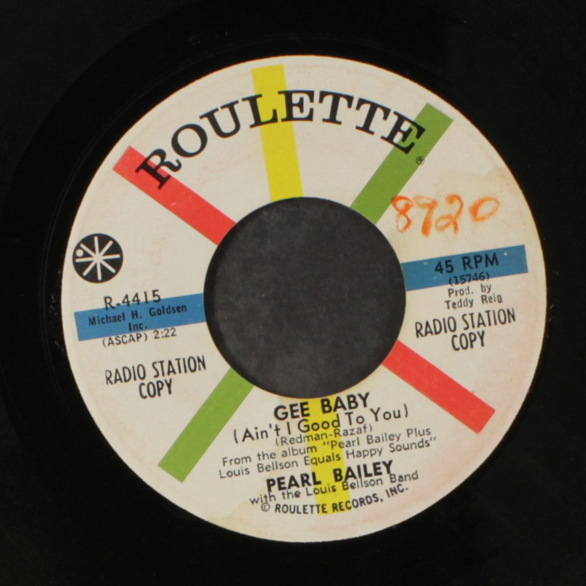 you gotta dance by PEARL BAILEY