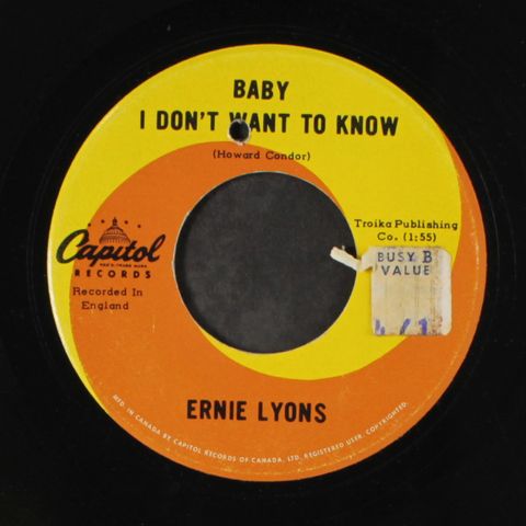 ERNIE LYONS