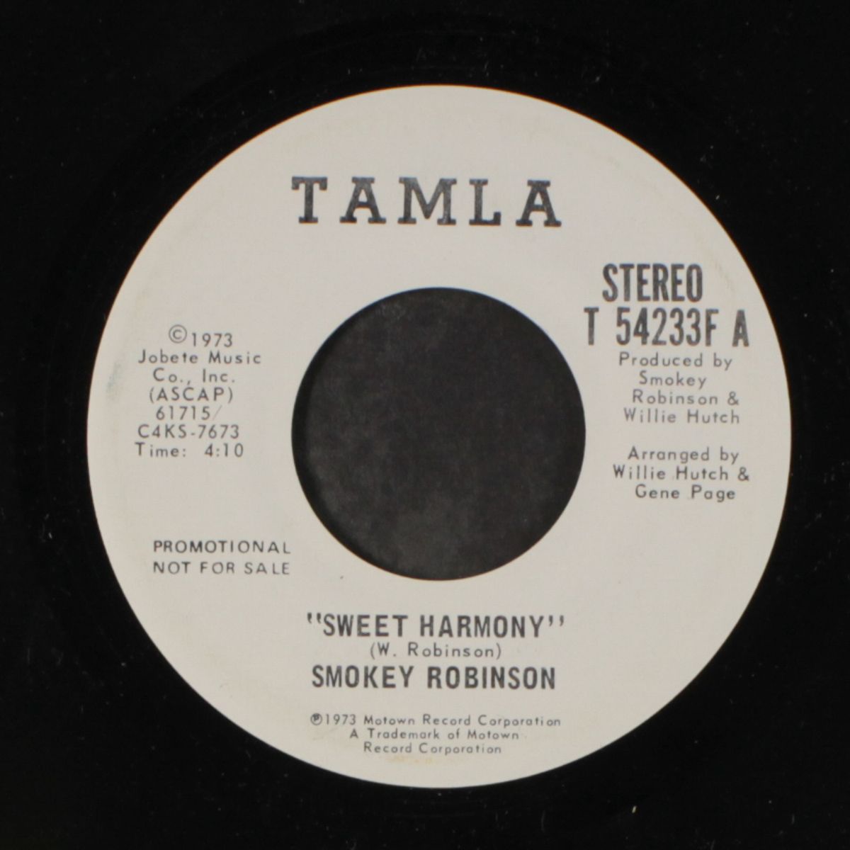 sweet harmony by SMOKEY ROBINSON
