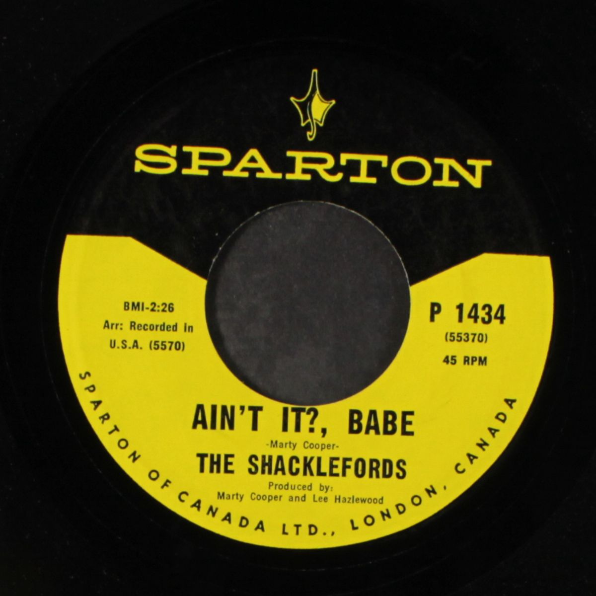 that old freight train / ain't it babe by SHACKLEFORDS