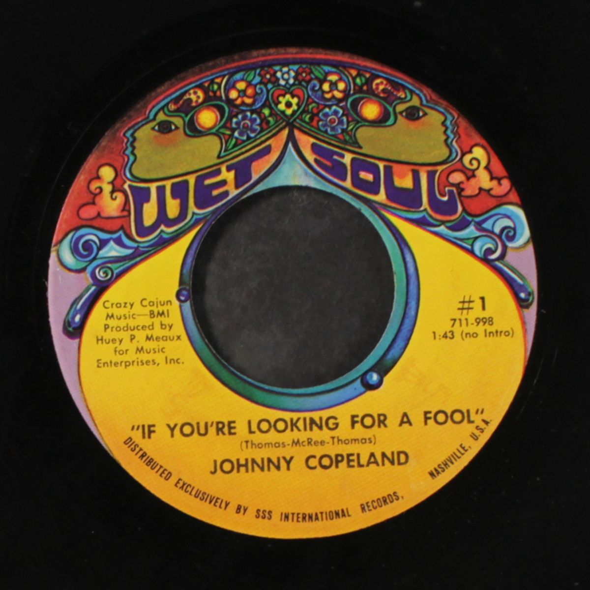 if you're looking for a fool / i wish i was single by JOHNNY COPELAND