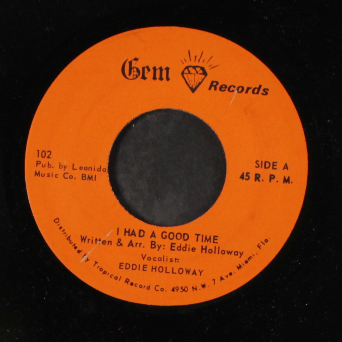 i'm standing by / i had a good time by EDDIE HOLLOWAY