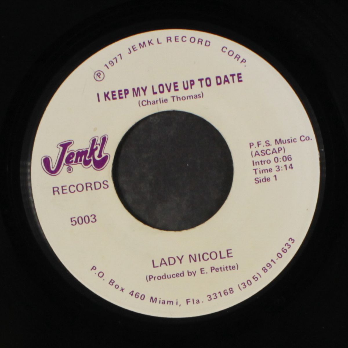 i can see everybody's baby but mine / i keep my love up to date by LADY NICOLE