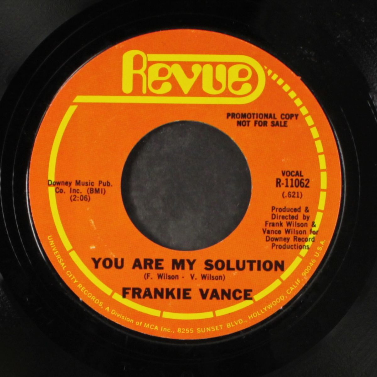 somewhere in your life / you are my solution by FRANKIE VANCE