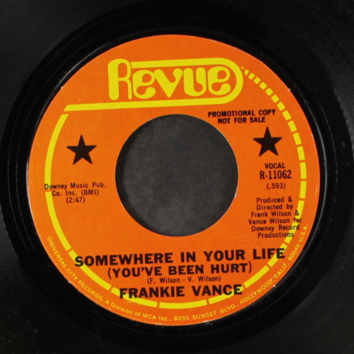 somewhere in your life / you are my solution by FRANKIE VANCE
