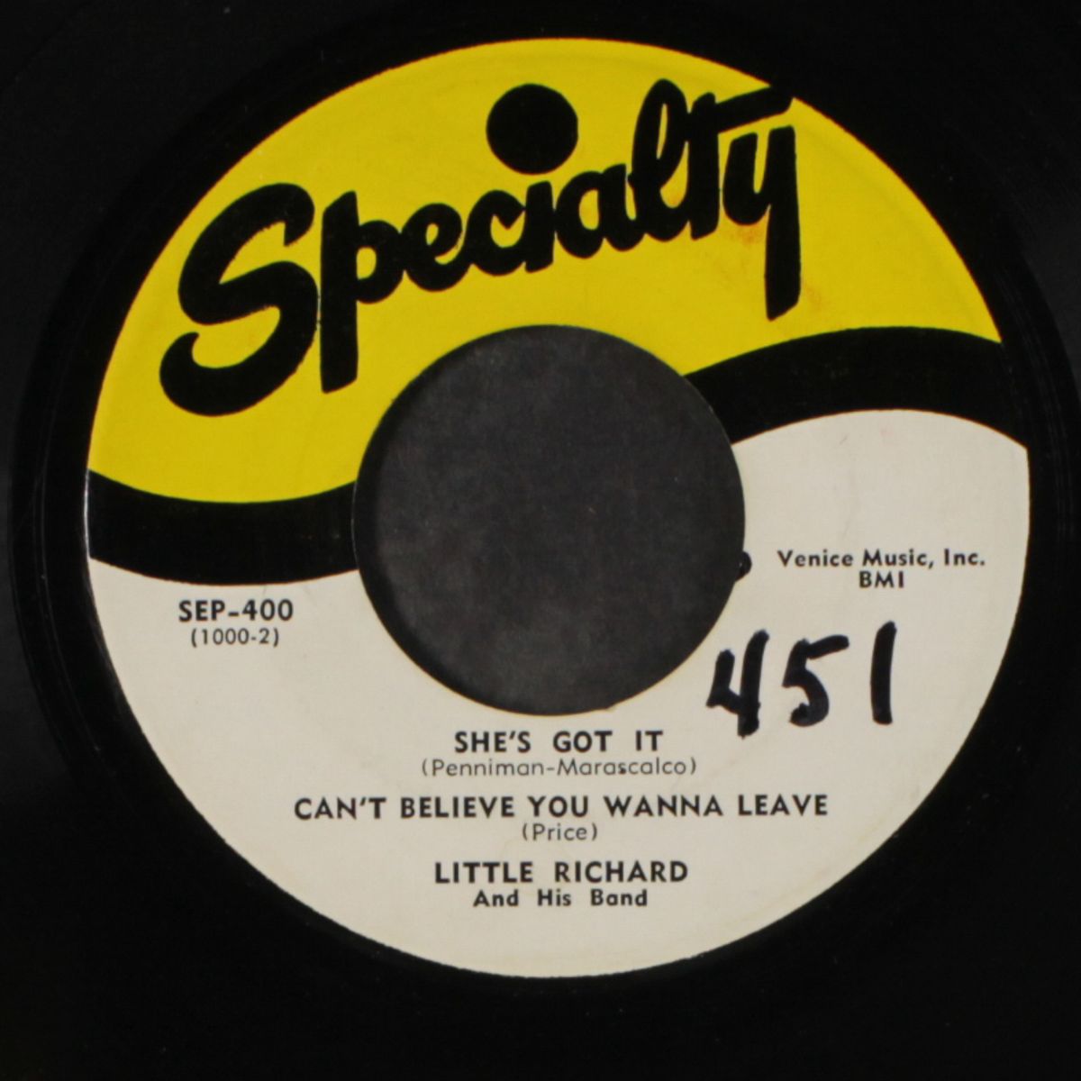 here's little richard by LITTLE RICHARD