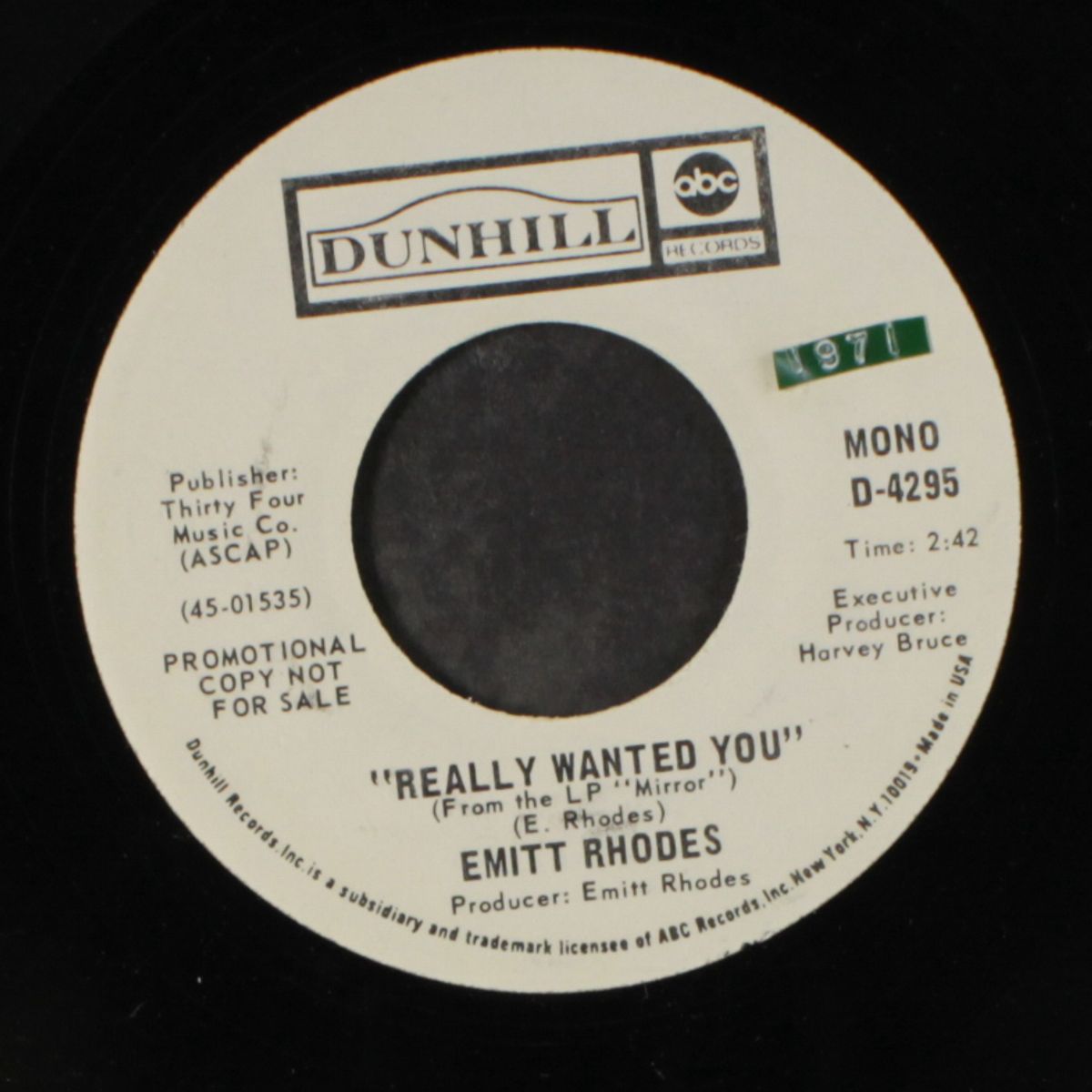 really wanted you / mono by EMITT RHODES