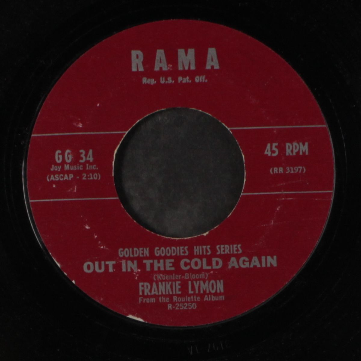 i want you to be my girl / out in the cold again by FRANKIE LYMON & TEENAGERS