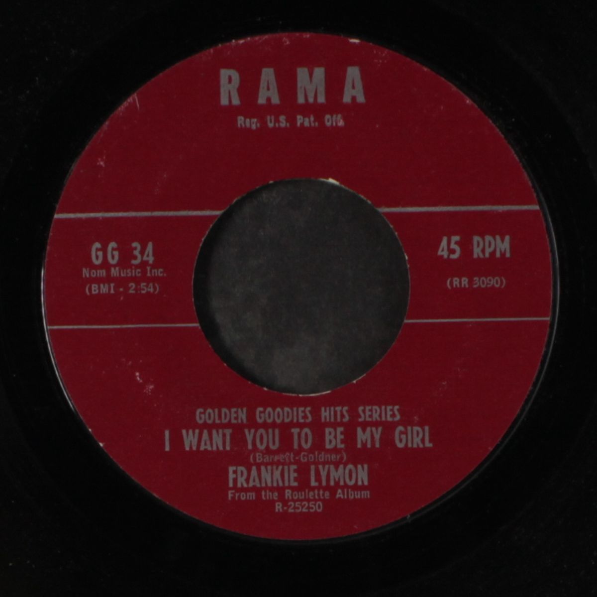 i want you to be my girl / out in the cold again by FRANKIE LYMON & TEENAGERS