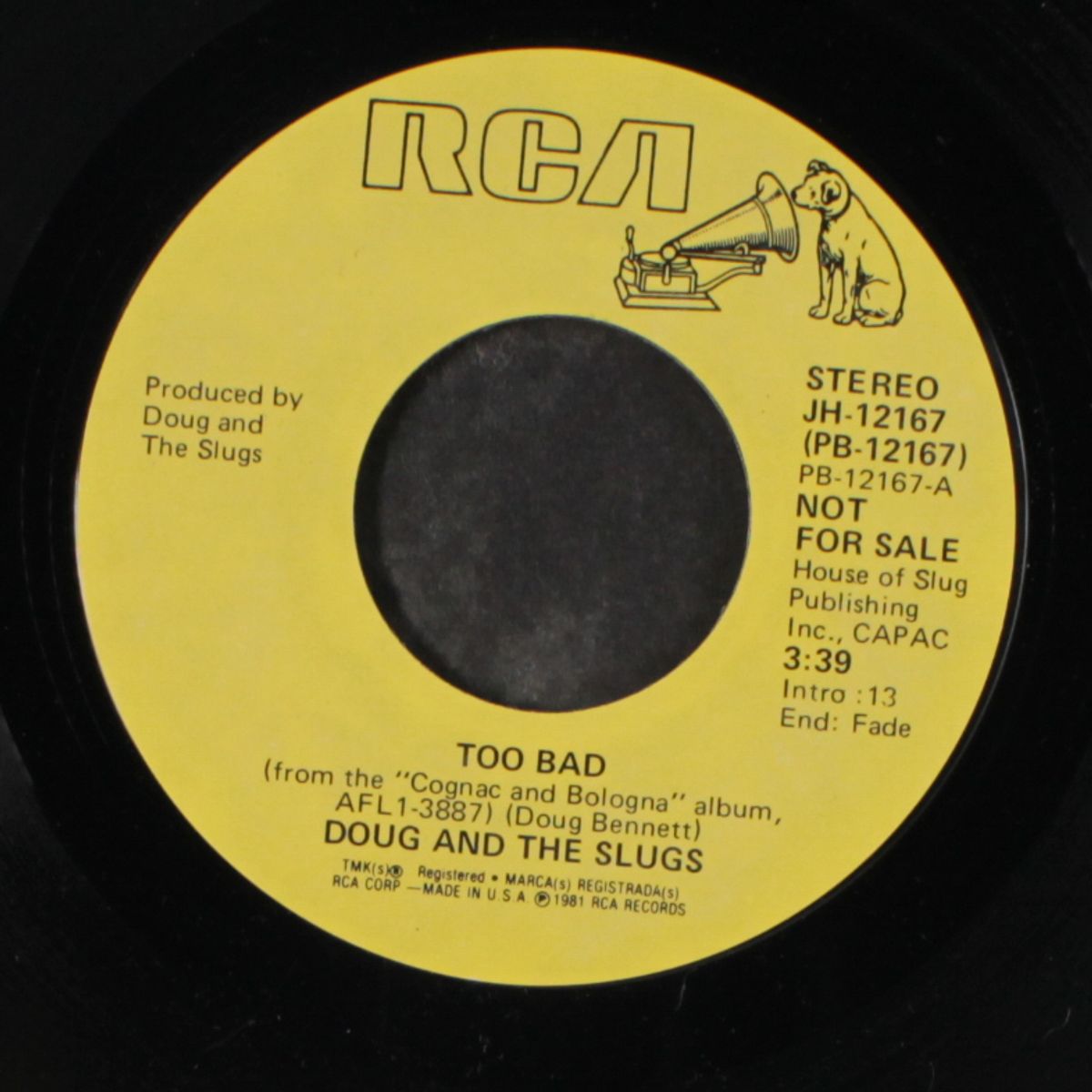 too bad / mono by DOUG & SLUGS