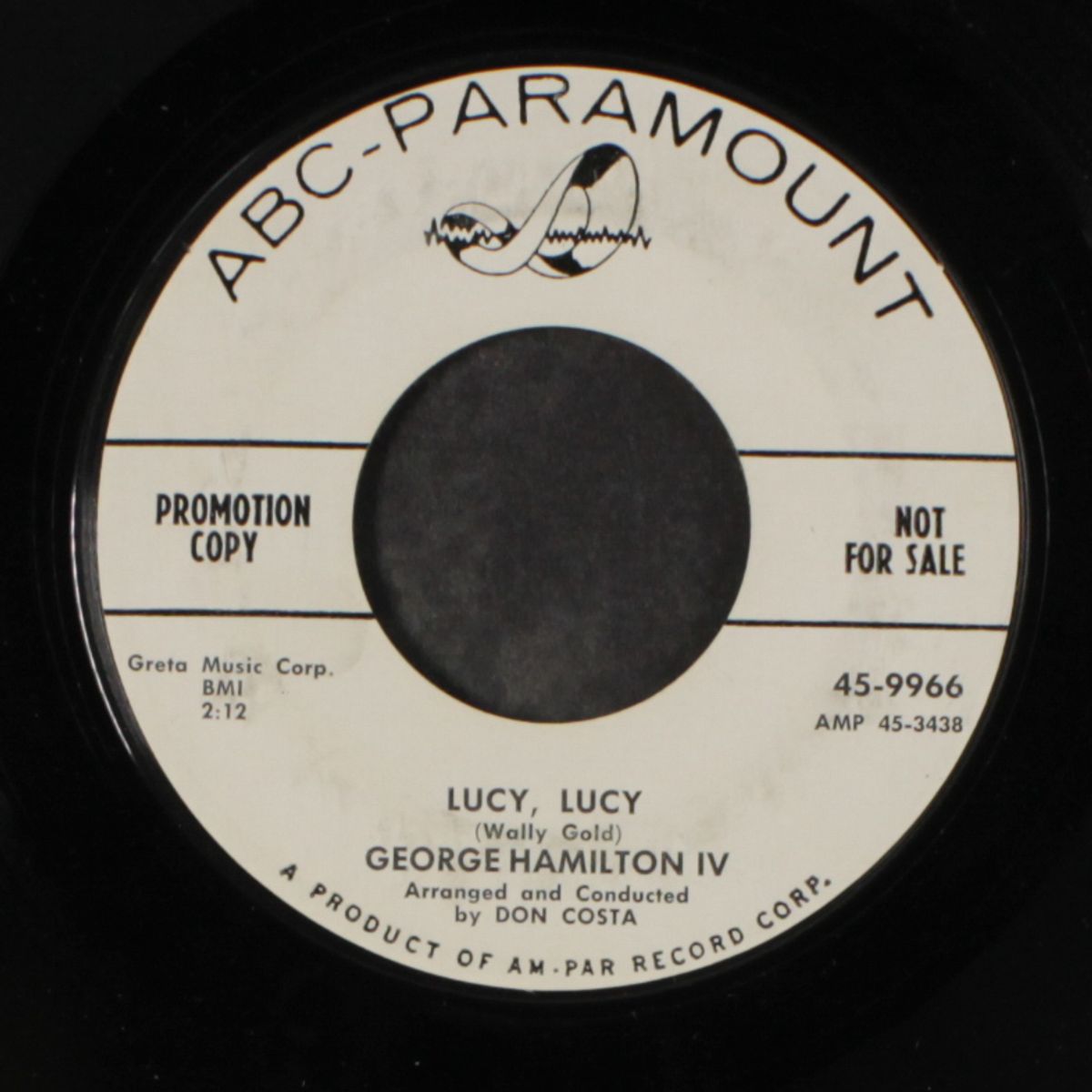 the two of us / lucy, lucy by GEORGE HAMILTON IV