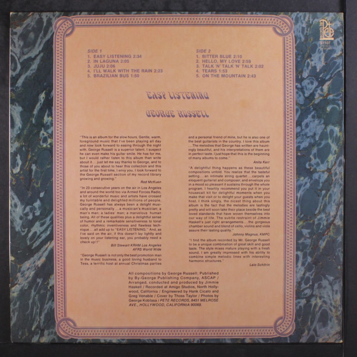 easy listening by GEORGE RUSSELL