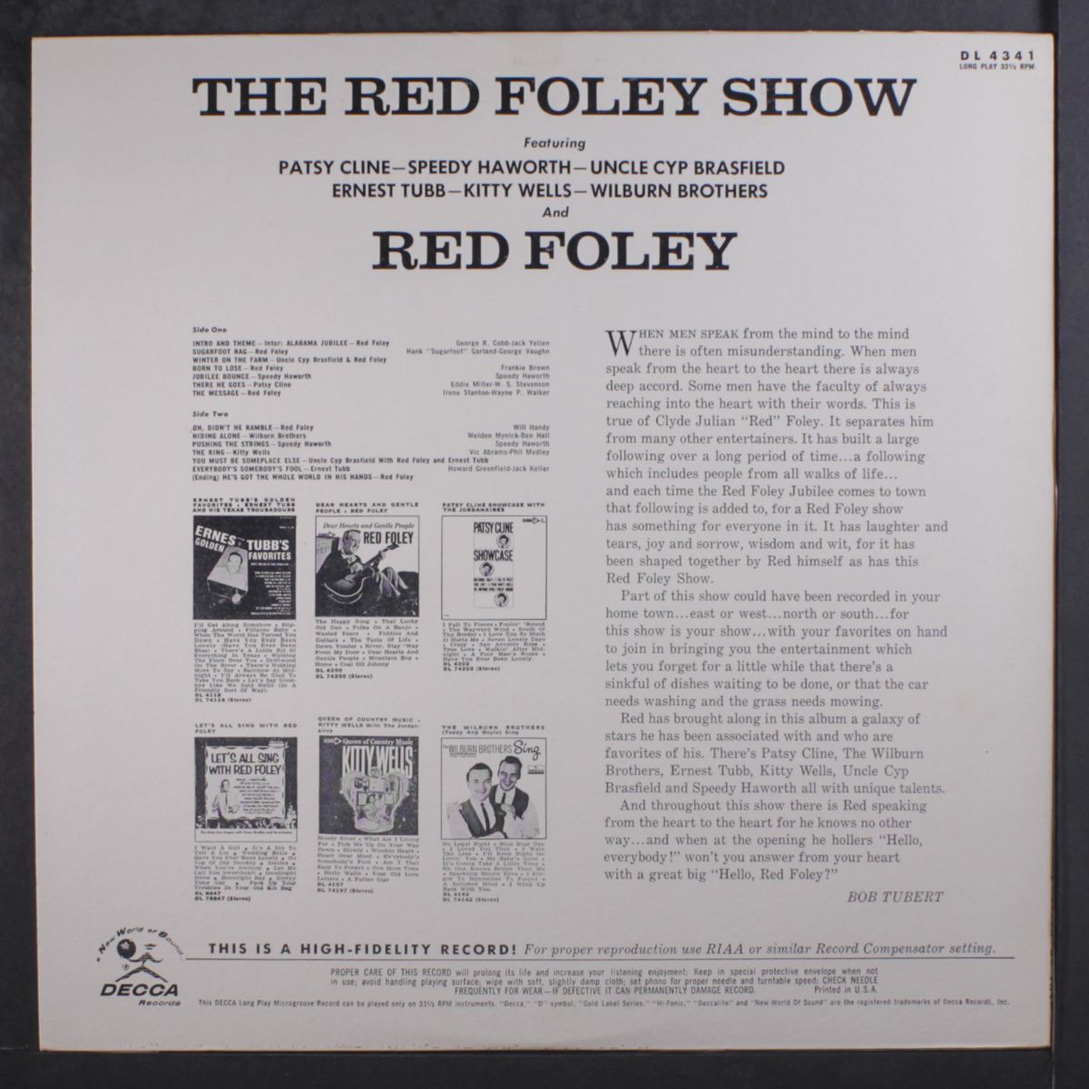 the red foley show by RED FOLEY