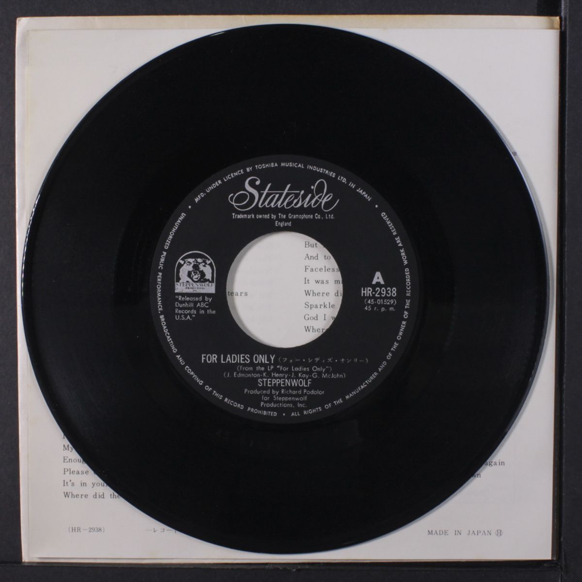for ladies only / sparkle eyes by STEPPENWOLF